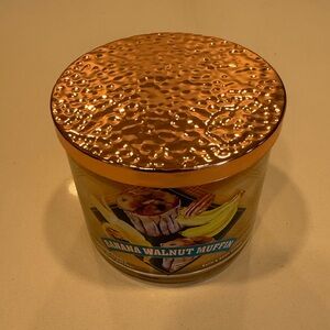 Bath and Body Works Banana Walnut Muffin Scented Candle